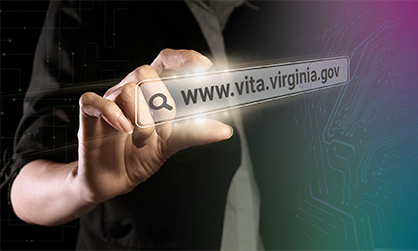 fingers reaching for VITA URL