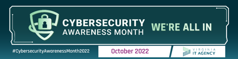 2022 Cybersecurity Awareness Month Banner