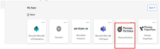 screenshot of the Okta 