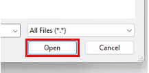 screenshot with the 